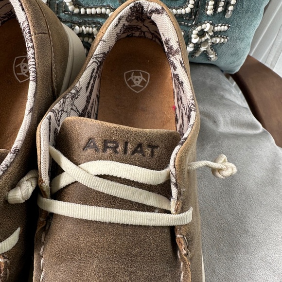Ariat Women’s Brown Bomber Lace-up Casual Hilo-Size 8 medium - Picture 4 of 8